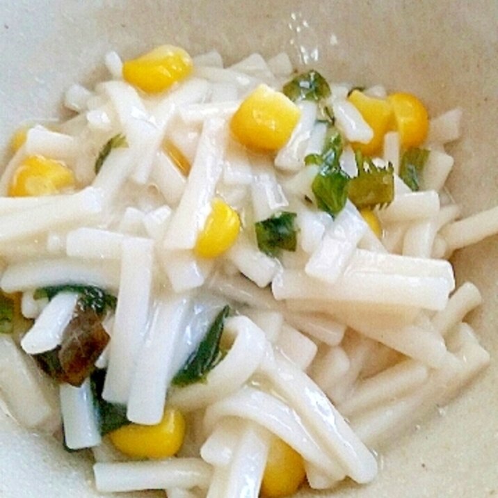 離乳食中期 後期コーンとわかめのおうどん レシピ 作り方 By しぃ な 楽天レシピ 離乳食中期 後期コーンとわかめのおうどん レシピ 作り方 By しぃ な 楽天レシピ